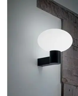 Svietidlá Ideal Lux - Vonkajšie nástenné svietidlo CLIO 1xE27/42W/230V IP44 čierna 146799