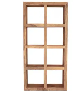 Knižnice Knižnica Gani 90x180x35 z indického masívu palisander