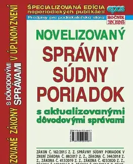 Trestné právo Novelizovaný správny súdny poriadok 10/26