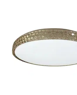Svietidlá  LED Stropné svietidlo SHINY LED/34W/230V zlatá ML7448