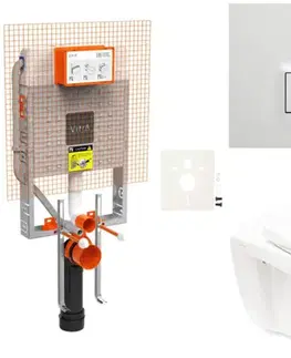 Záchody SAT - Závesný WC set na zamurovanie VitrA Normus SIKOVZNOR54600 SIKOVZNOR54600