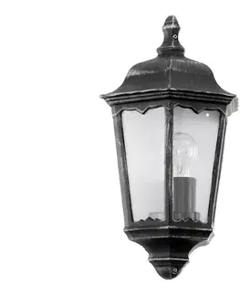 Svietidlá Eglo 79268 - Vonkajšie nástenné svietidlo NAVEDO 1xE27/60W/230V IP44 79268