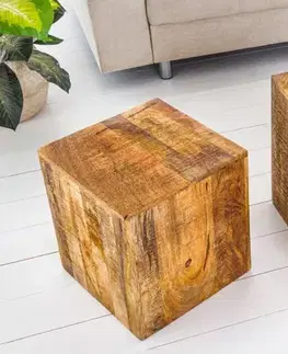 Konferenčné stolíky Odkladací stolík 2 ks LAIOS Dekorhome