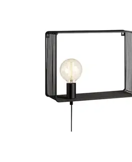 Svietidlá Markslöjd 107814 - Nástenné svietidlo SHELF 1xE27/60W/230V 107814