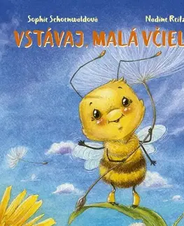 Leporelá, krabičky, puzzle knihy Vstávaj, malá včielka - Sophie Schoenwaldová,Nadine Reitzová,Zuzana Dodoková