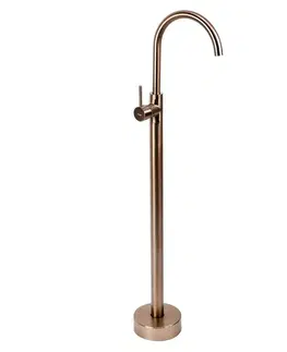 Kúpeľňové batérie REA - Voľne stojace batérie LUNGO Brush Copper REA-B4303