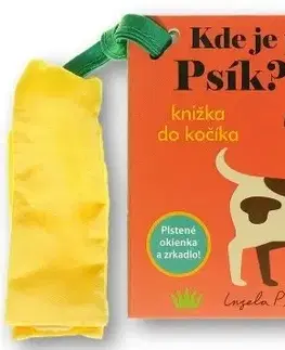 Leporelá, krabičky, puzzle knihy Kde je pán Psík? - Knižka do kočíka - Ingela P. Arrhenius