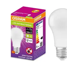 LED osvetlenie LED Antibakteriálna žiarovka  A75 E27/10W/230V 4000K - Osram 4058075560871
