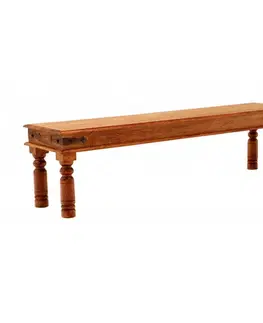 Jedálenské zostavy Lavica Jali 175x40 z indického masívu palisander