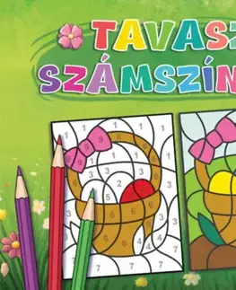 Pre deti a mládež - ostatné Tavaszi számszínező