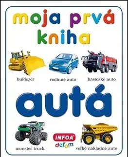 Leporelá, krabičky, puzzle knihy Moja prvá kniha - autá