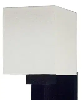 Nástenné svetlá Nástenná lampa čierna/ecru nástenná lampa Legato