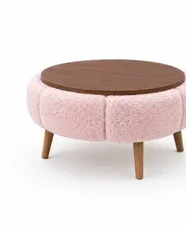 Konferenčné stolíky Konferenčný stolík PAPATYA 60 WALNUT