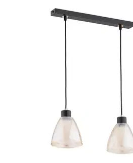 Svietidlá  Luster na lanku ANION 2xE27/60W/230V 62263