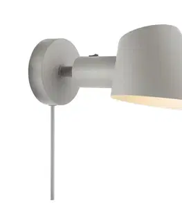 Svietidlá DFTP by Nordlux - Nástenné svietidlo STAY 1xE27/60W/230V sivé 2220381010