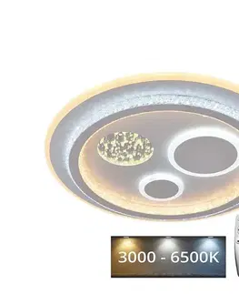 Svietidlá  LED Stmievateľné stropné svietidlo LED/110W/230V 3000-6500K + diaľkové ovládanie J1314/W