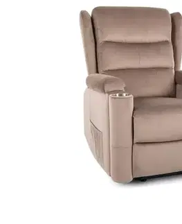 Kreslá Relaxačné kreslo Minos Velvet