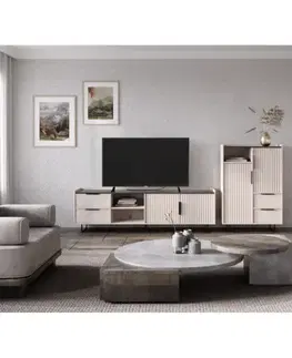 TV stolíky TV stolík FRESIO RTV2D2S Tempo Kondela