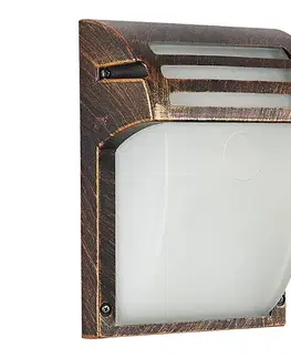 Záhradné lampy Prezent  - Vonkajšie nástenné svietidlo AMALFI 1xE27/60W/230V IP44 