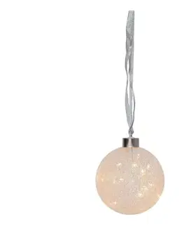 Vianočné dekorácie Eglo 411338 - LED Vianočná dekorácia GLOW SNOW 15xLED/0,064W/4,5/230V pr. 10 cm 411338