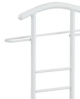 Regály a poličky Nemý sluha 81870 WT biely lak/čierny dub, 119 cm