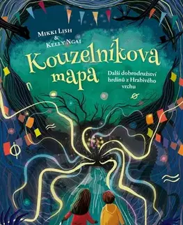 Fantasy, upíri Kouzelníkova mapa - Mikki Lish
