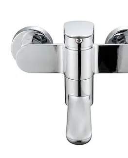 Kúpeľňové batérie Mereo Vaňová nástenná batéria so sklopným ramienkom, Viana, bez príslušenstva, 150 mm, chróm CBE90203