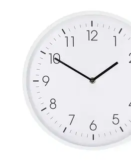 Predlžovacie káble  CLWA1226WT - Nástenné hodiny, priemer 30,8 cm, 1×AA, biela CLWA1226WT