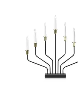 Svietidlá Markslöjd 705758 - Vianočný svietnik BROSA XL 7xE10/3W/230V 705758