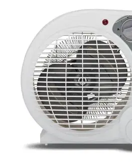 Ventilátory  látor s vykurovacím telesom ZEFIR 1000/2000W/230V biela KGZR