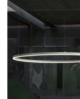 Svietidlá Ideal Lux - LED Luster na lanku ORACLE LED/55W/230V 3000K pr. 90 cm biela 229478