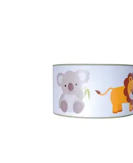 Svietidlá  Detské stropné svietidlo ZOO 2xE27/60W/230V 116