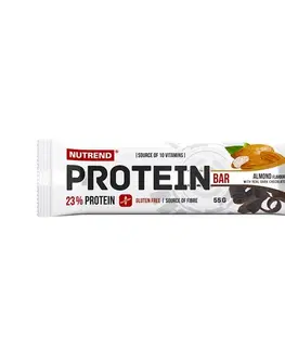 Proteíny Proteínová tyčinka Nutrend Protein Bar 55g mandle