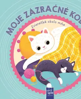 Leporelá, krabičky, puzzle knihy Moje zázračné koleso: Zvieratká okolo mňa