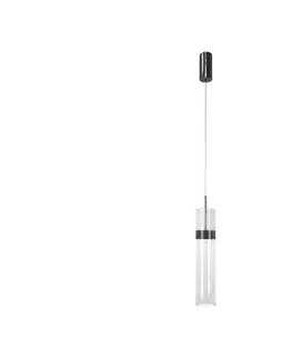 Svietidlá Light Prestige LED luster na lanku AMBIENTE LED/6W/230V 3000/4000/6000K čierna LP-1510/1P GR