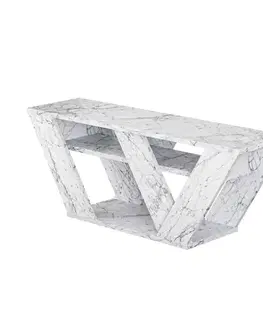 TV stolíky TV stolík Pipralla - Carrara Marble