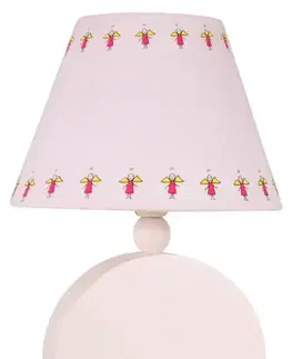 Stolové lampy Stolová lampa Ofélia 1x40W E14 ružová