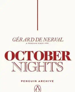 Svetová beletria October Nights - Gérard De Nerval