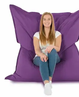 Sedacie vaky a kocky Sedací vak outdoor XXL TiaHome - fialová