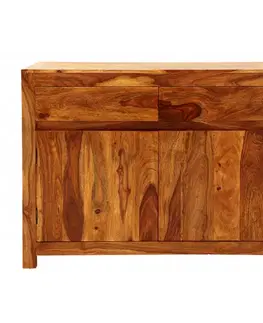 Komody Komoda Tara 120x90x45 indický masív palisander