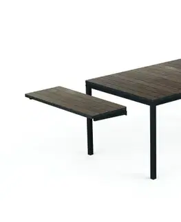 Záhradné stoly KETER Rozkladací záhradný stôl DEPORTO | 200-280cm walnut / graphite