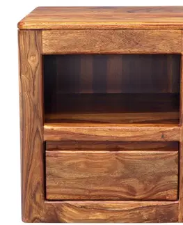 Nočné stolíky Nočný stolík 45x50x40 Tina z indického masívu palisander