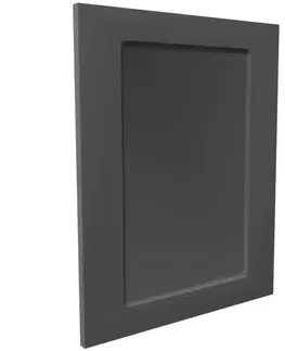 Kuchynské skrinky Čelo skrinky Luxeo F15-D60ZS-AX rám black