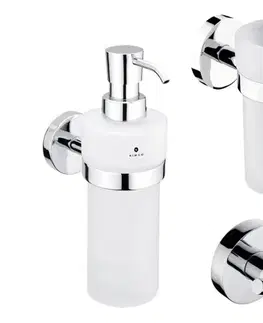 Svietidlá NIMCO UN set-31W-26 - Dávkovač mydla, stojan na kefky a nástenný háčik UNIX UN set-31W-26