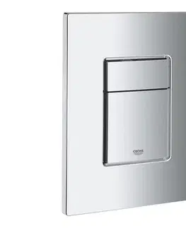 Svietidlá GROHE 38966000 - Ovládacie tlačidlo EVEN 156 × 197 mm, lesklý chróm 38966000