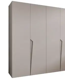 Šatníkové skrine Skriňa Piano 1-200 kašmír/kašmír
