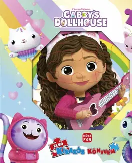 Leporelá, krabičky, puzzle knihy Első kirakós könyvem - Gabi babaháza - Eszter Bolla