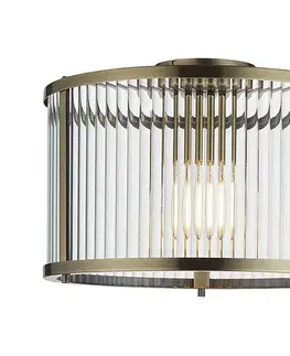 Svietidlá Endon 106265 - Stropné svietidlo RIDGETON 1xE27/10W/230V mosadzné 106265
