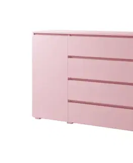 Komody ArtMadex Komoda COSMO C06 | ružová