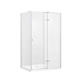 Sprchovacie kúty BESCO - Obdĺžnikový sprchovací kút PIXA - Rozmer A - 100, Rozmer B - 90, Smer zatvárania - Pravé (DX) BCPIXA1090OBDP